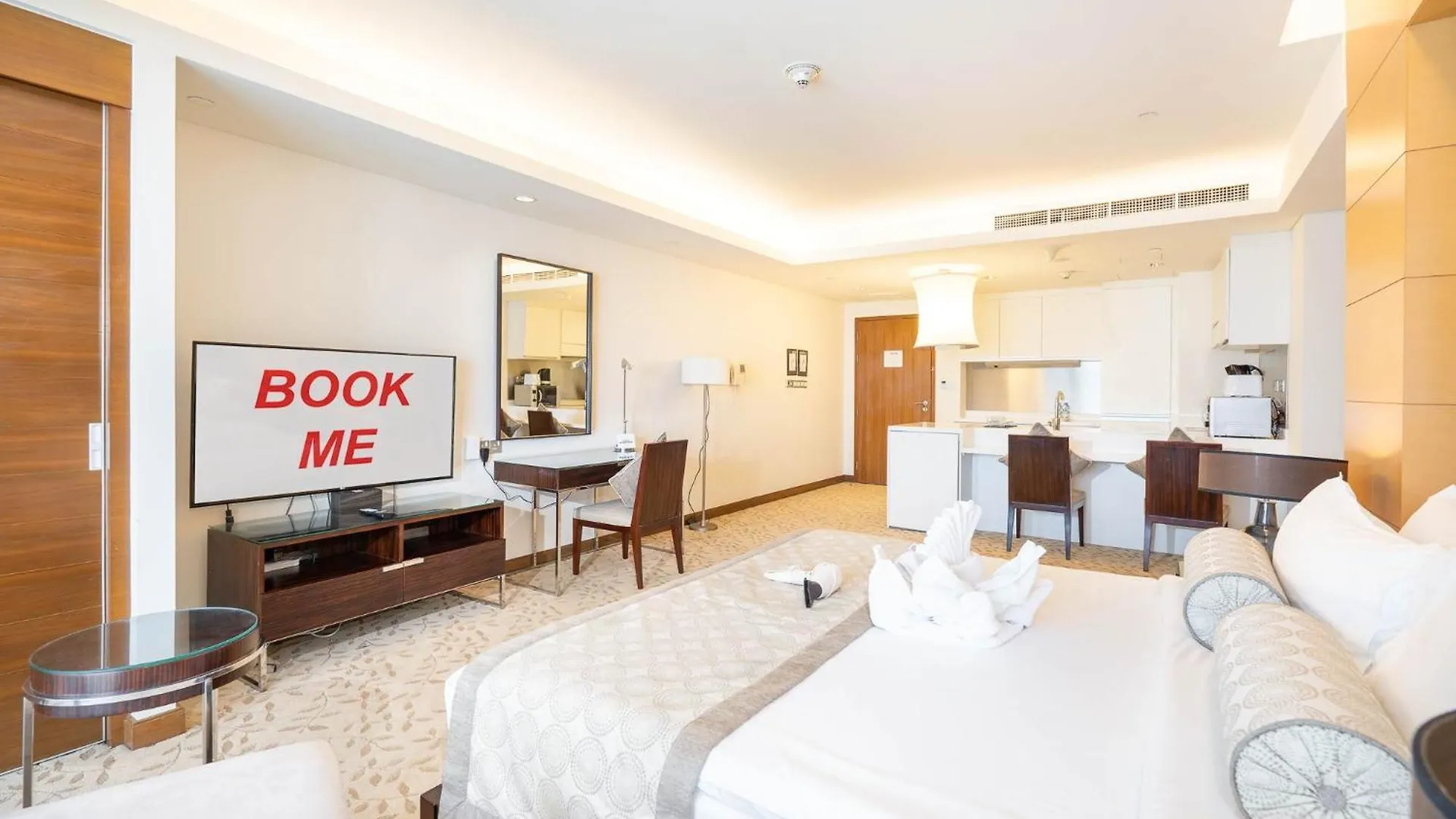 Elegant Studio Apartment Perfect For 2 At The Address Dubai Mall