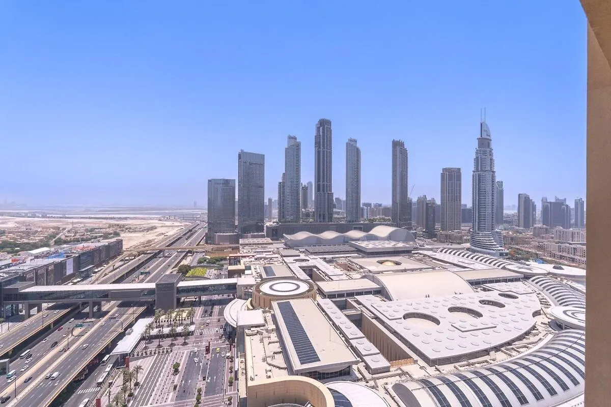 Elegant Studio Apartment Perfect For 2 At The Address Dubai Mall